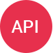 API for integration with third-party systems.